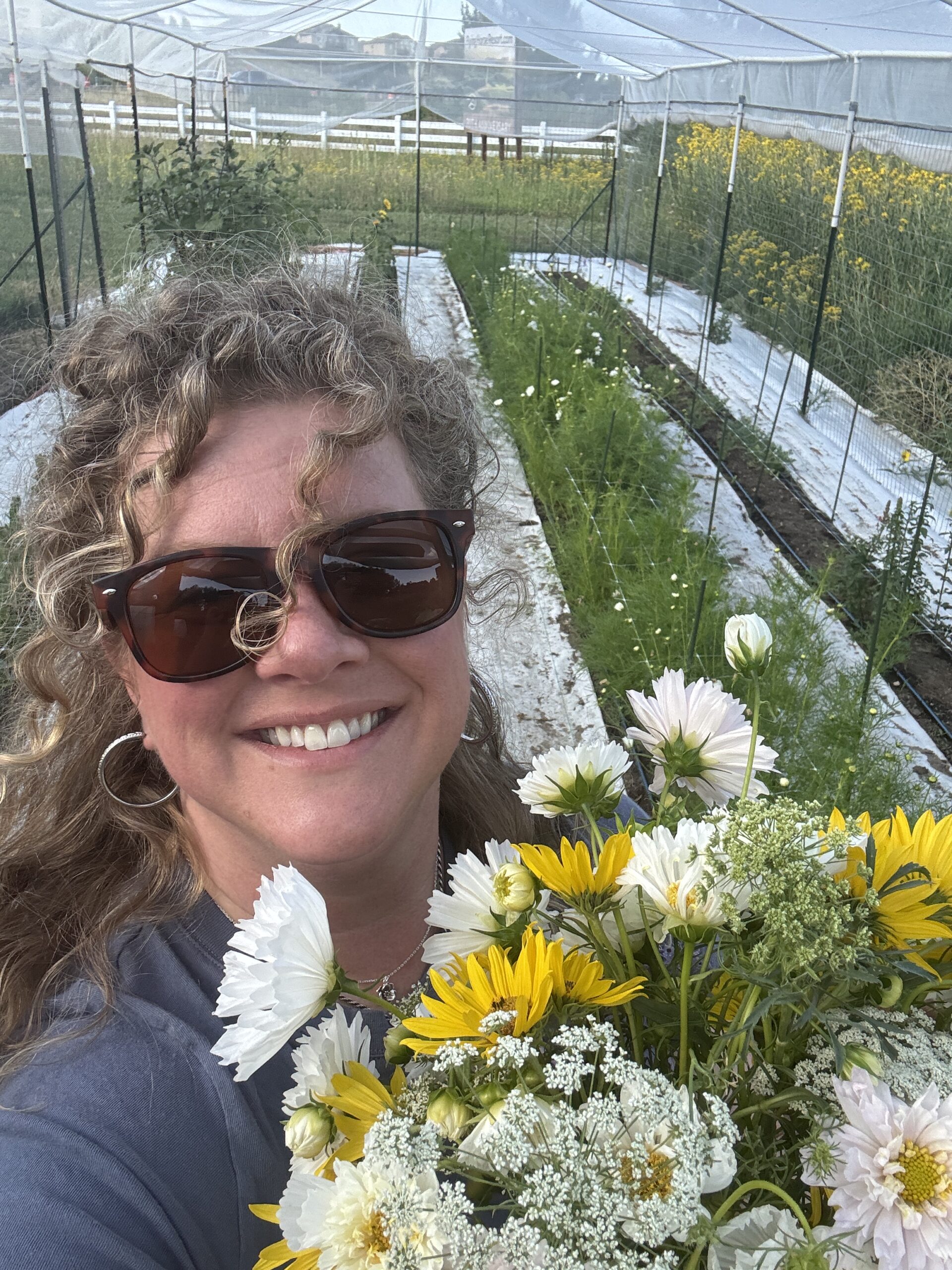 local flower grower Kate from Petal Lane Flowers in Colorado